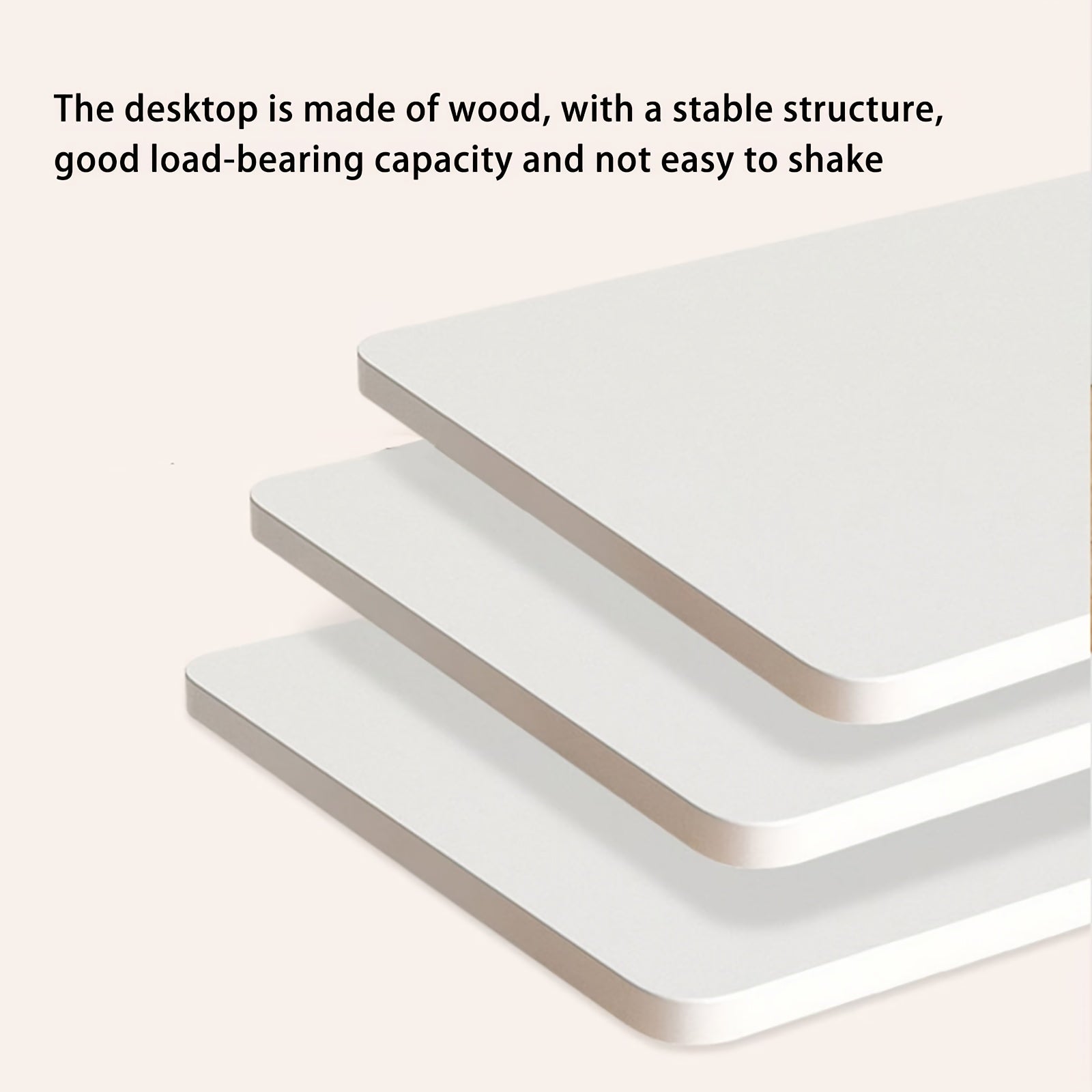 No Drill Clamp-On Desk Organizer Shelf - White Portable Above Desk Storage with Clamp-On Bookcase Rack, Space-Saving Shelf for Home Office, Dorm, Workstation - Easy Installation (No Screws) 23.62inch