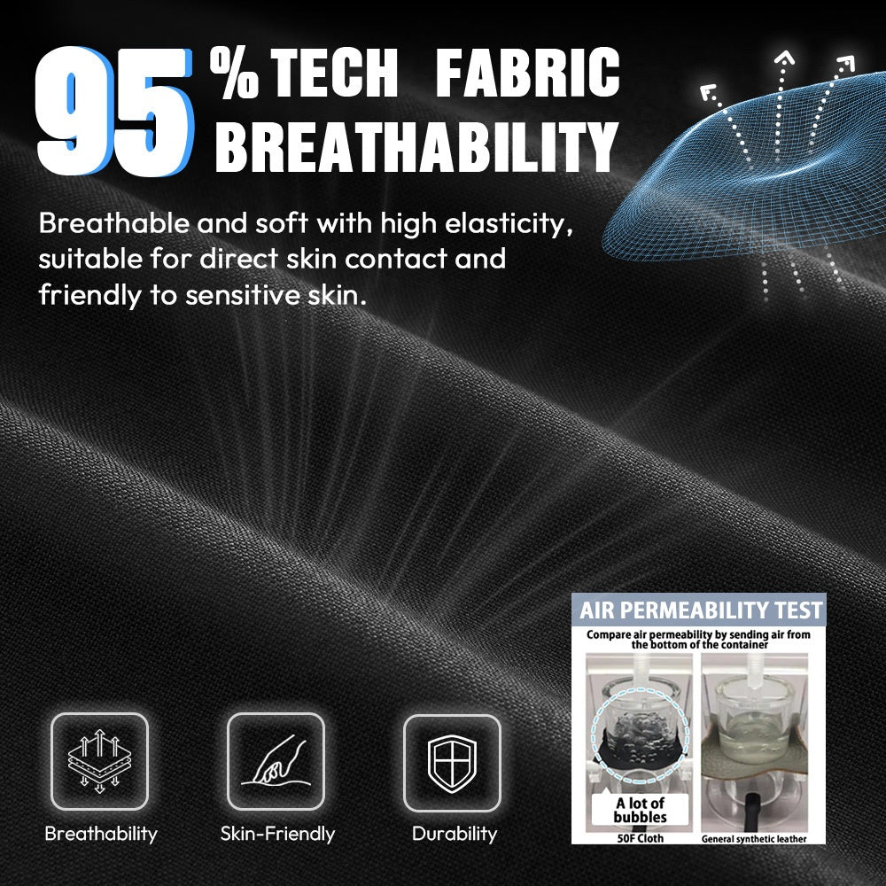 Adult Gaming Chair, Big & Tall Breathable Fabric With Pocketed Spring Cushion & Massage Lumbar Support, Ergonomic High Back Office Chair With Adjustable Headrest\u002FFootrest, 300LBS Weight Capacity, Black, Gray, White, Green And 7 Other Colors