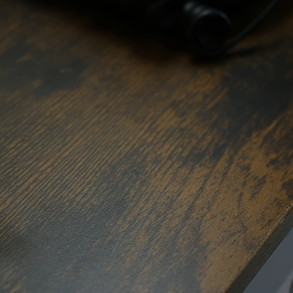 Multi-Tier Desktop Organizer - Compact Space-Saving Desk Shelf with Phone, Laptop, Books, Flowers - Sturdy Recycled Wood Construction for Home Office, Dorm, Study - Workspace Storage Rack, Desk Storage, Sleek Finish, Dorm Room Essentials, M...