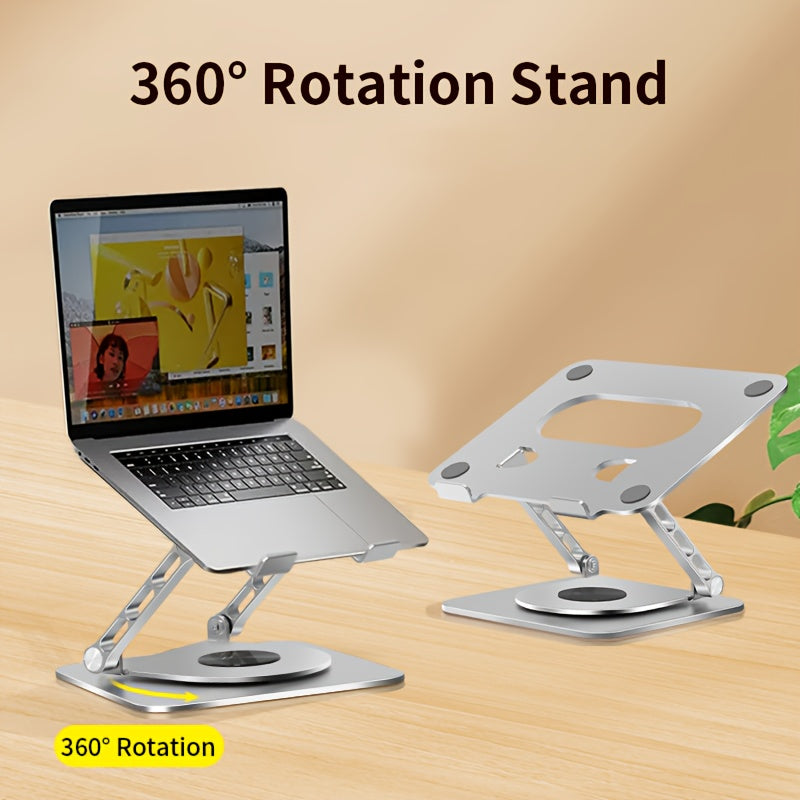 Innovative Laptop Stand Innovative Adjustable Laptop Stand | 360° Swivel Construction, Aircraft-grade Aluminum, 24 Lb. Weight Capacity for 10-17.4\