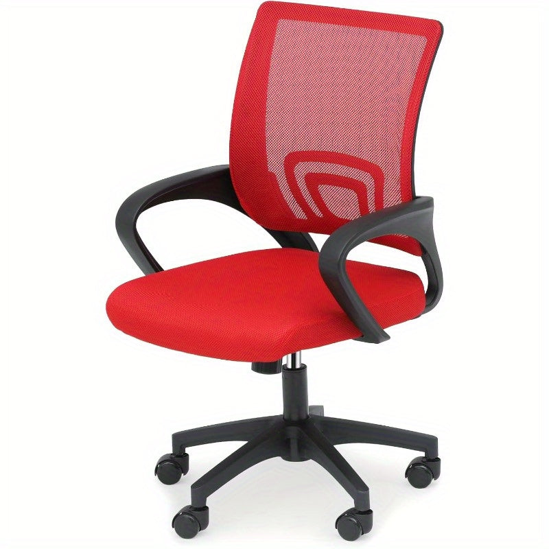 Ergonomic Office Chair Heavy Duty with Wide Seat (300Lbs Capacity) - Adjustable Height Mesh Back & Lumbar Support Desk Chair, Swivel Wheels - Metal Frame for home Office, Gaming Chair - Suitable for s &