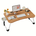Laptop Bed Desk Table Tray Stand with Cup Holder\u002FDrawer for Bed\u002FSofa\u002FCouch\u002FStudy\u002FReading\u002FWriting On Low Sitting Floor Large Portable Foldable Lap Desk Bed Trays for Eating and Laptops