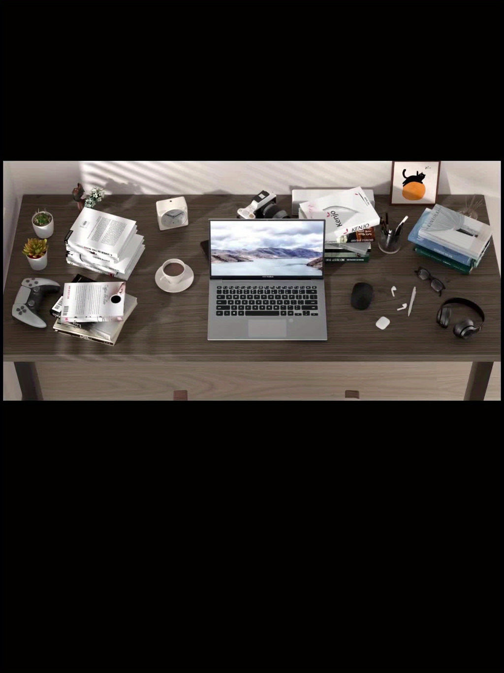 Desktop Bookshelf Organizer, 15.8\