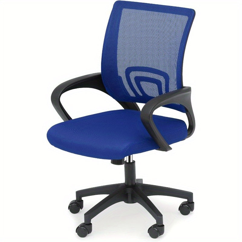 Ergonomic Office Chair Heavy Duty with Wide Seat (300Lbs Capacity) - Adjustable Height Mesh Back & Lumbar Support Desk Chair, Swivel Wheels - Metal Frame for home Office, Gaming Chair - Suitable for s &